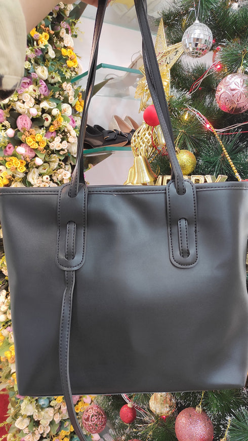 Textured Shoulder Bag